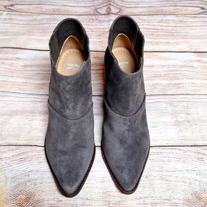 Johnston & Murphy suede bootie 9 grey